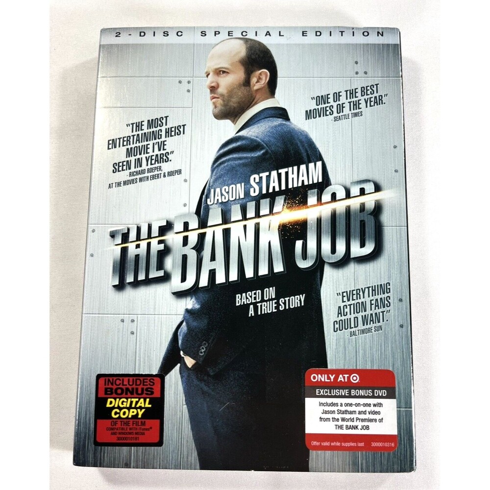 The Bank Job DVD 2008 Two-Disc Special Edition New Factory Sealed